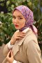 وشاح قطني ناعم بنمط القرنفل - 3