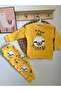 100% Cotton Lamb Printed Long Sleeve Seasonal Top and Bottom 2-Piece Seasonal Baby Boy and Girl Set - 2