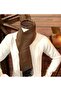 وشاح كاشول للرجال من البولي فيسكون بلون الخردل