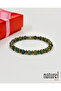 Seaweed Agate Natural Stone 6mm Unisex Bracelet - 8