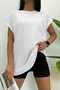 Zero Sleeve Comfortable Fit Tshirt (Unisex)