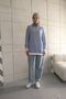 TWO THREAD TESETURES TUNIC STRIPES SWEATSHIRT - 5