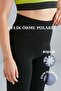 Women's Black Fleece Steel Knitted High Waist Corset Interlock Tights