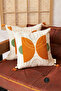 Bohemian Tasseled Linen Decorative Throw Pillow Cover Pillow Case 1 Piece 43X43Cm