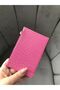 Women's Pink Card Holder with Zipper - 4