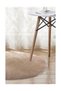 Round Solid Color Mink Plush Fluffy Non-Slip Gel Base - 2