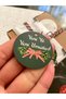New Year Series Perforated Sticker New Year New Hopes 20 Pieces 4 cm Product Sticker Double Direction Embossed - 3