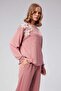 Hatunatila Special Fabric Double Set with Flower Detail on the Shoulder - 7855 - 5