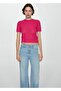 Short-sleeved perforated sweater