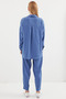 6622 Linen Double Set - D. Indigo - 6