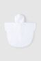 Organic Cotton Baby Lamb Towel White Poncho - 3