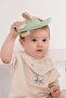 3-Piece Liquid-Proof Organic Cotton Bandana Bib Set Cotton Patterned - 2