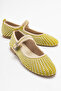 Women's Babet Round Toe Stone Casual Shoes Real Leather Zy 7988 - 2