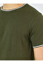 Pique Knit Ringer Regular T-Shirt with Twin Tipping - 3