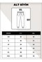Double Gray Black Tracksuit Set with Elastic Cuffs Jogger Yxyustessport - 3
