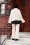 Women's Islamic Clothing Ribbed Patterned and Crew Neck Spanish Sleeve Tunic Knitwear Pantalon Double Set - 4