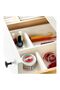 3 Pieces Drawer Organizer with Compartments Original 33x17x6 Cm Polypropylene Plastic - 4