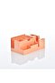 Desktop Organizer Pen Holder with Tape Pastel Orange 9.5x20.5x12.5cm Klm301ptu
