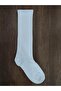 Unisex 3 Pairs Long Knee Length Tennis Knee Socks Cotton - 3
