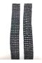 COTTON GIPUR 4-PIECE POMPON STRIP 5 CM BLACK - 2
