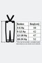 Unisex Cross-Strapped Adjustable Length Flexible Knitwear Salopet Overalls for Baby - 6