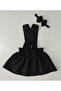 Black Crepe Dress and Bandana
