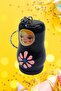Wooden Matryoshka Doll Keychain Black 5cm Large Size - 4
