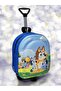 3-6 Years Old Children's Character Kindergarten Nursery 3D Color Printed Squeegee Wheeled Schoolbag and Backpack - 2
