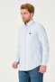 Regularfit Oxford Blue Shirt