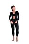 Thermal Sauna Sweating Slimming Zippered Long Sleeve Leggings Set - 4