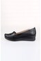 Edik Shoes for Daily and Mother Genuine Leather Lining Heel Cushioned System C128 Black - 3