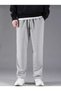 Men's Straight Leg Baggy Cut Comfortable Wear Sweatpants - 6