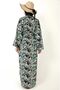 Pareolu Full Covered Hijab Swimsuit Lycra Fabric Black Green - 4