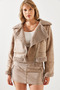 سترة نسائية من Camel Lamine Biker 2416 60251780 - 4