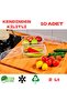 10 Pieces Storage Container Food Coffee Food with Lid Lockable Suitable for Freezer 2Liter (23X14X8 CM) - 3