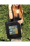 Black Premium Dtf Interlining Cloth Bag