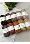 Catania Knitting and Amigurumi Yarn in Coffee Shades