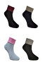 Women's Winter Extra Soft Towel Boot Socks Set 4 Pairs - 2