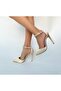 Satin Stone Evening Dress Shoes - 3