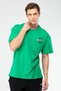 Green Oversize Cotton Crew Neck Short Sleeve Men's T-Shirt Xf1583