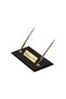 G101 Leather Desk Mat Set 11 Pieces Black Full Set - 2