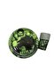 Hulk Cardboard Plate and Cup Set for 8 People, Green Giant