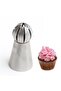 Russian Sense Cream Bag - Flat Tip with Hole in the Middle, No102 Model Pastry Cream Squeeze and Decor Tip