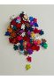 Colorful Gonca Oya, Evening Dress, Anklet, Bracelet, Necklace Plexi Metallic Coated Plastic Hand-Embroidered Sequins. 20 Grams. - 2