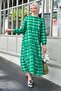 Green Asian Dress - 6