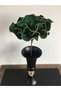 Decorative Handmade Luxury Latex Eva Artificial Flower (Excluding Vase) - Gold Gilded Dark Green - Foam Flower