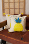 Summer Tasseled Linen Decorative Throw Pillow Cover Pillowcase 1 Piece 43X43Cm