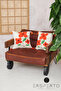 Floral Tufted Linen Decorative Throw Pillow Cover Pillowcase 1 Piece 43X43Cm - 4