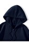 Zippered Hooded Oversize Sweatshirt - 2