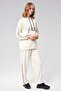 Hatunatila Special Modal Fabric Double Set with Hood and Pockets - 7851 - 4